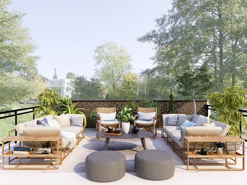 Serene wellness environment with natural elements and calming atmosphere